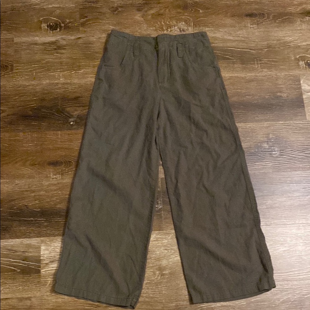 GAP Green wide Leg Pants